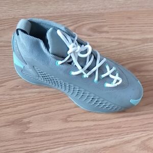 adidas Gray and Teal Athletic Shoes